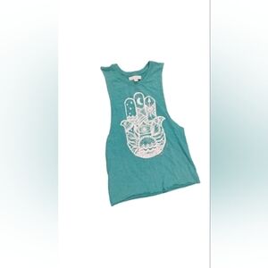 Spiritual Gangster Women's Graphic Tank Top Sz S